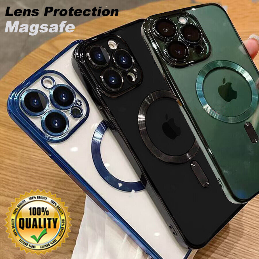 Case for Iphone 17 16 15 14 13 Pro Max 11 12 8 7 SE Magnetic Shockproof Cover