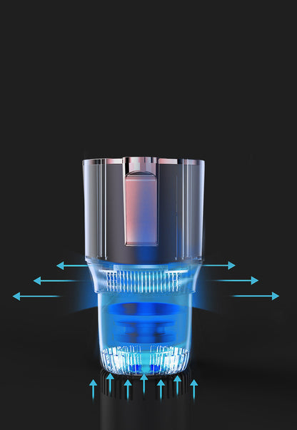 2-in-1 Intelligent Car Cup Warmer and Cooler with Smart Digital Display