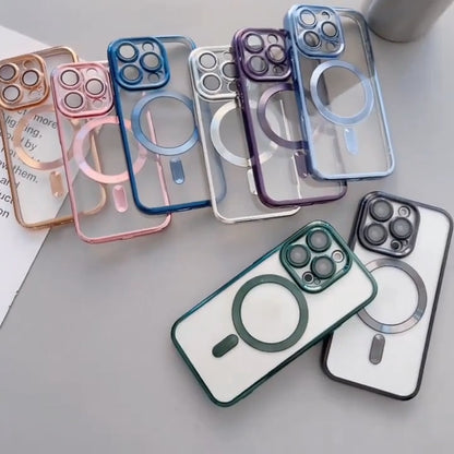 Case for Iphone 17 16 15 14 13 Pro Max 11 12 8 7 SE Magnetic Shockproof Cover