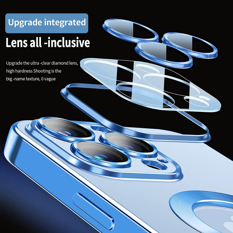 Case for Iphone 17 16 15 14 13 Pro Max 11 12 8 7 SE Magnetic Shockproof Cover