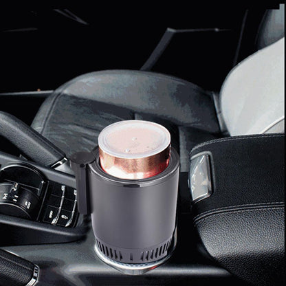2-in-1 Intelligent Car Cup Warmer and Cooler with Smart Digital Display